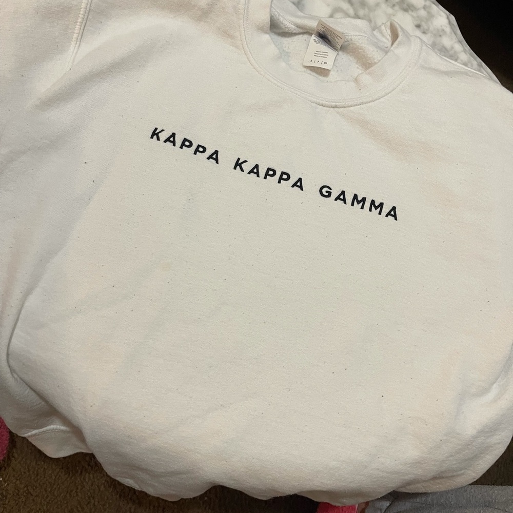 Kappa kappa gamma used sweatshirt small